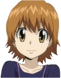 😊 Anime, Cartone animato, Ritratto, Donna, Ragazza telegram sticker