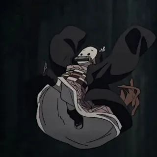 🗞 Nezuko Kamado Demon Slayer 애니메이션, 귀멸의 칼날, 네즈코, 카마도 네즈코, SD캐릭터, 만화, 일본 whatsapp sticker