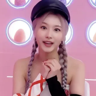 🍑 Sana K-pop, chanteur, idole, Twice, Minatozaki Sana telegram sticker
