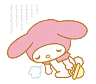 💖 My Melody My Melody, Sanrio, Kawaii, Cute, Cartoon telegram sticker