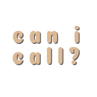 📞 can i call? texto, pergunta, chamada, pedido whatsapp sticker