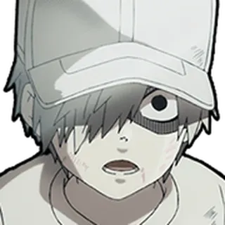 🩸 White Blood Cell Cells at Work! cells at work, Anime, Globule blanc, Personnage, En colère, Uniforme telegram sticker