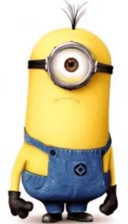 😑 Minion Despicable Me Minion, Ich Einfach Unverbesserlich, Cartoon, Gelb, Figur, Animationsfilm telegram sticker