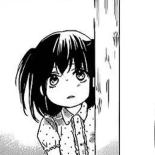 🖤 garota anime, mangá, menina, desenho animado, criança telegram sticker