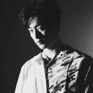 ➖ man, portrait, black and white, person, male, shadow, style, monochrome telegram sticker