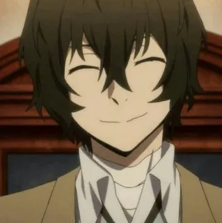 😇 Osamu Dazai Bungou Stray Dogs Anime, Bungou Stray Dogs, Dazai, Osamu Dazai, Personaje whatsapp sticker