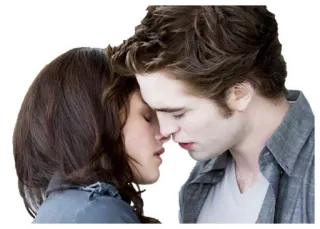 😚 Bella Swan and Edward Cullen Twilight romantis, cinta, berciuman, vampir, remaja telegram sticker