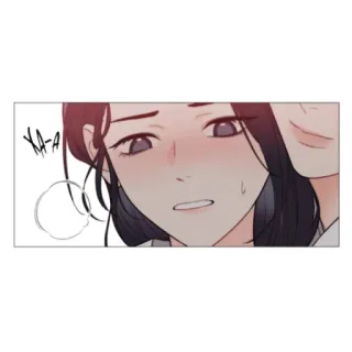 😬 KA-A 일러스트, 얼굴, 여자, 감정적인 telegram sticker