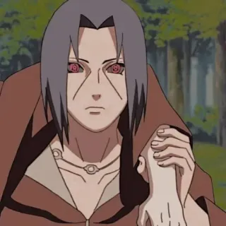😐 Itachi Uchiha Naruto anime, manga, naruto, itachi uchiha, sharingan, uchiha clan whatsapp sticker