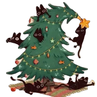 @emodji_all 🎄 ⬅️ Новый 2025 год ➡️ 🎄 @emodji_all whatsapp stickers
