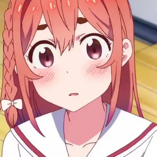 🌸 Sumi Sakurasawa Rent-A-Girlfriend Аниме, Мило, Девушка, Розовые волосы, Сакурасава Суми, Rent a Girlfriend telegram sticker