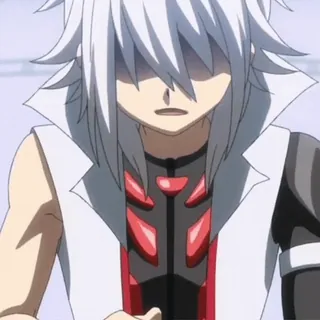 😐 Shu Kurenai Beyblade Anime, Beyblade, Shu Kurenai, Personnage, Dessin animé, Animation telegram sticker