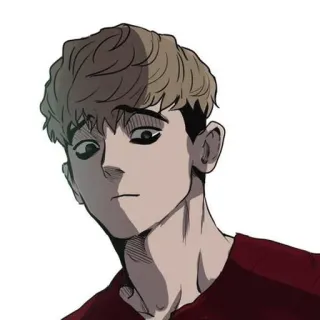 😳 Anime, Manga, Dibujos animados, Ilustración, Personaje, Arte telegram sticker
