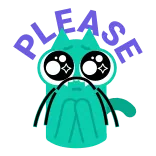 Little Catto telegram stickers