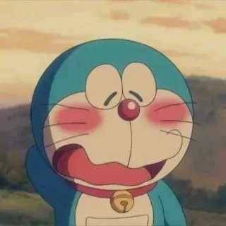 😊 Doraemon doraemon, anime, hoạt hình, dễ thương, mèo, nhân vật whatsapp sticker