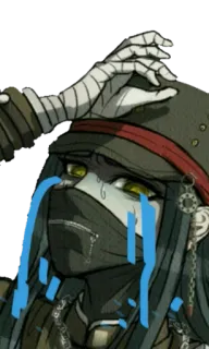😭 Korekiyo Shinguji Danganronpa V3: Killing Harmony anime, crying, tears, danganronpa, korekiyo shinguji, sad telegram sticker