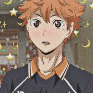✨ Hinata Shoyo Haikyuu Аниме, Haikyuu, Хината Шоё, Персонаж, Волейбол telegram sticker