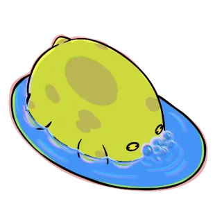🐖 Seehund, Tier, Wasser, niedlich, Cartoon, Säugetier telegram sticker