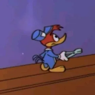 🔧 Woody Woodpecker cartoon, bird, animated, woody woodpecker telegram sticker
