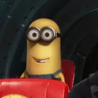 🍌 Minion Despicable Me Cartoon, Minion, Gelb, Figur, Lustig, Film telegram sticker
