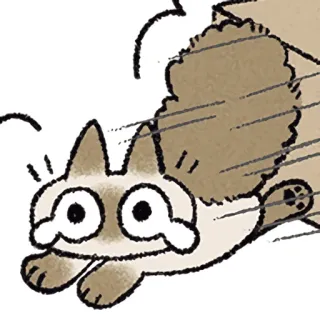 シャム猫あずき whatsapp stickers