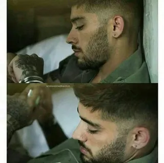 😞 Zayn Malik lerraloveonedirection 男性, ポートレート, クローズアップ, 横顔, セレブ, ゼイン・マリク, ワン・ダイレクション telegram sticker