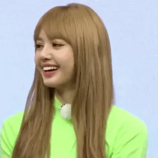 🌿 Lisa K-pop, Blackpink, cantor, idol, dançarino, Lisa, celebridade telegram sticker