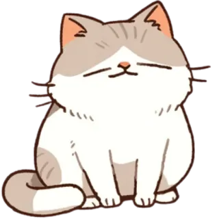 🫥 gatto, animale, carino, adesivo, animale domestico, felino telegram sticker