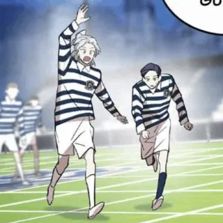 🌑 soccer, sports, team, running, uniform telegram sticker