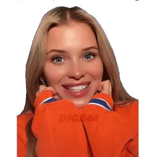 😄 DIG24A donna, sorriso, faccia, ragazza, ritratto telegram sticker