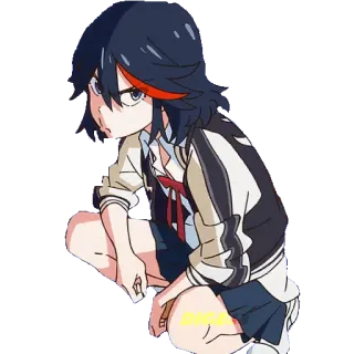 KILL LA KILL @STIKERFORALL telegram stickers