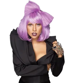 👧 Lady Gaga 가수, 팝, 음악, 유명인, 여자 telegram sticker