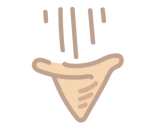 🍦 dedo corazón, gesto ofensivo, gesto de mano, grosero, irrespetuoso telegram sticker