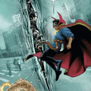🔯 Doctor Strange doctor strange, marvel, superhero, komik, sihir whatsapp sticker
