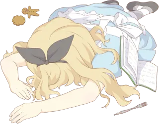Pom's Alice Kansai dialect ENG :: @line_stickers telegram stickers