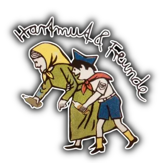 🍺 Hartmut & Freunde cartoon, vintage, german, character, drawing telegram sticker