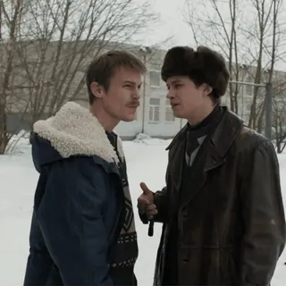 🤝 pessoas, neve, inverno, ar livre, conversando, ushanka telegram sticker