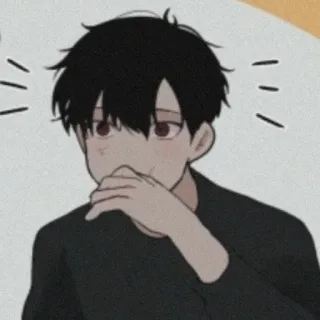 🗝 Anime, Manga, Dessin animé, Personnage, Illustration, Expression telegram sticker