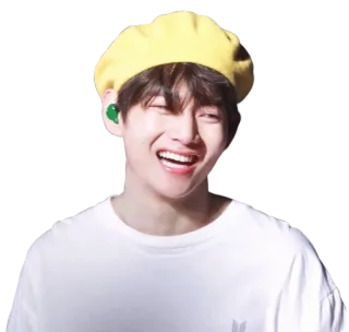 🤣 V K-Pop, Sänger, BTS, Promi, Idol, Musiker, Person telegram sticker