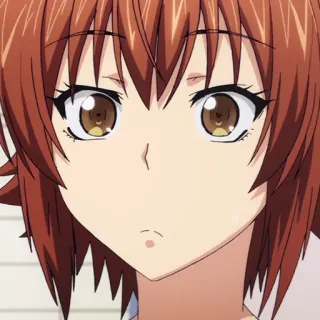⚓️ Anime, Mulher, Garota, Retrato, Rosto telegram sticker