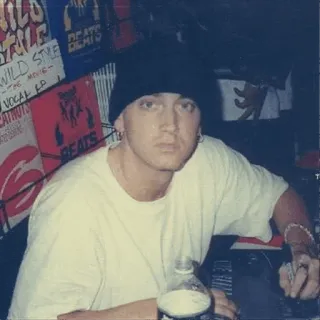 🖇 Eminem rapper, musician, hip hop, celebrity, eminem telegram sticker