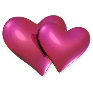 💕 сердца, любовь, розовый, день святого валентина, романтика, милый telegram sticker