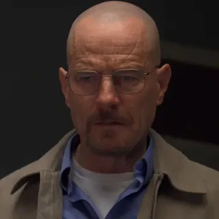 🧪 Walter White Breaking Bad Breaking Bad, Walter White, Heisenberg, meth, drug dealer, Bryan Cranston telegram sticker