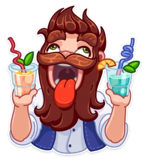 Beerman telegram stickers
