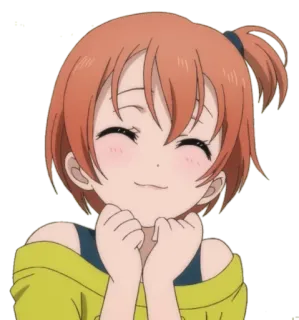 😆 anime, cartoon, cute, girl, smile, happy, manga, character telegram sticker