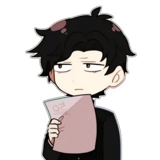 😐 20 Cartoon, Anime, Manga, Schuluniform, Charakter telegram sticker
