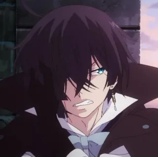 💎 Animé, Homme, Personnage, Portrait telegram sticker
