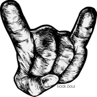 🤟 Gesto della mano, Rock on, Corna, Heavy metal, Rock telegram sticker
