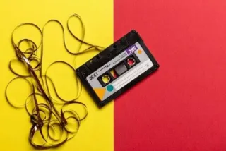 🎵 cassette, musique, rétro, analogique, audio, vintage, bande telegram sticker