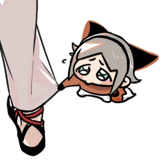 🥺 Anime, Chibi, Lindo, Triste, Suplicando, Kawaii telegram sticker